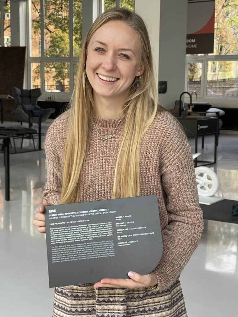 Dobry Wzór Award for RISE desk